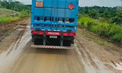 Caminhoneiros expõem desafios para trafegar a BR-364 no Acre
