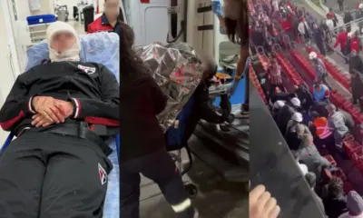 Placa de ferro cede e fere torcedores no Morumbis durante jogo do São Paulo