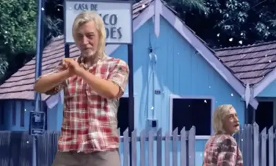 Em montagem, Davi Friale aparece dançando comemorando a chegada da friagem