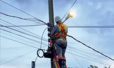 Gerlen Diniz anuncia substituição de mil lâmpadas queimadas até o fim de maio