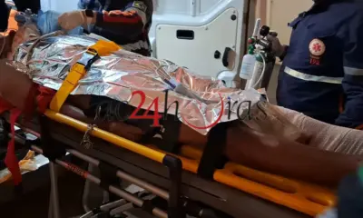 Idoso fica em estado grave ao ser atingido por caminhonete na Via Chico Mendes