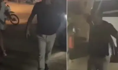 Comandante da PM é preso após agredir mulheres e disparar arma em via pública
