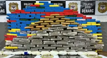 Polícia faz maior apreensão de drogas do ano em operação contra facção criminosa