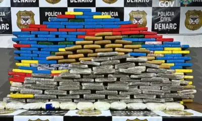 Polícia faz maior apreensão de drogas do ano em operação contra facção criminosa