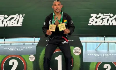 Mestre acreano Jacaré conquista duas medalhas de ouro na Irlanda