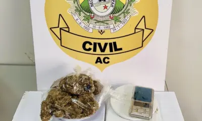 Polícia apreende droga em bairros de Cruzeiro do Sul