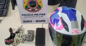 Homem é preso por fazer “delivery” de droga em Rio Branco