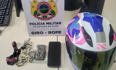 Homem é preso por fazer “delivery” de droga em Rio Branco