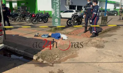 Homem é morto após tentar esfaquear vigilante e PM em frente à UPA