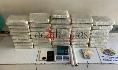 Homem é preso com 43 kg de maconha na Baixada da Sobral