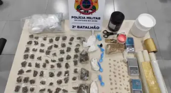 Polícia apreende drogas em área de mata no Recanto dos Buritis