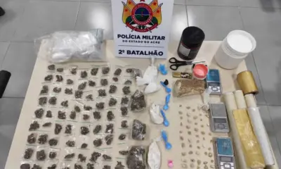 Polícia apreende drogas em área de mata no Recanto dos Buritis