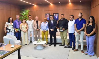 Deputados Afonso Fernandes e Eduardo Ribeiro recebem empresários peruanos interessados em investir no Acre