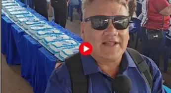 Senador Guiomard celebra 49 anos com festa, desfile cívico e 49 bolos
