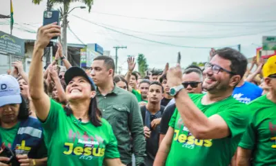 Gladson e Mailza participam da Marcha para Jesus e destacam papel das igrejas