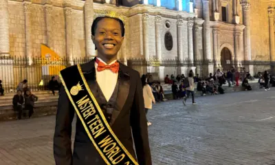 Acreano Lucas Grover conquista título de Mister Teen World 2025 no Peru