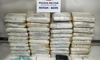 Mais de 200 quilos de drogas já foram apreendidas em 4 dias em Rio Branco