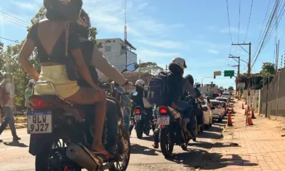 Interdição na Avenida Ceará congestiona trânsito e deve piorar em horários de pico
