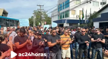 Forças de segurança protestam na Casa Civil por valorização