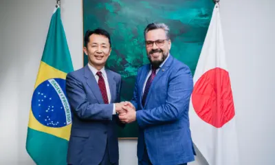 Alan Rick visita Embaixada do Japão e propõe cooperação técnica e parceria em mitigação de desastres naturais na Amazônia