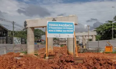 Obras do viaduto de Rio Branco estão paradas, denuncia Zé Lopes; secretário nega