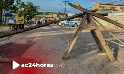 Moradores protestam contra instalação do Centro POP no bairro Castelo Branco