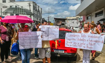Moradores da Baixada da Sobral manifestam contra transferência do Centro Pop