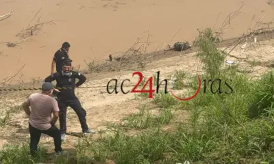 Homem é encontrado morto às margens do Rio Acre, em Rio Branco