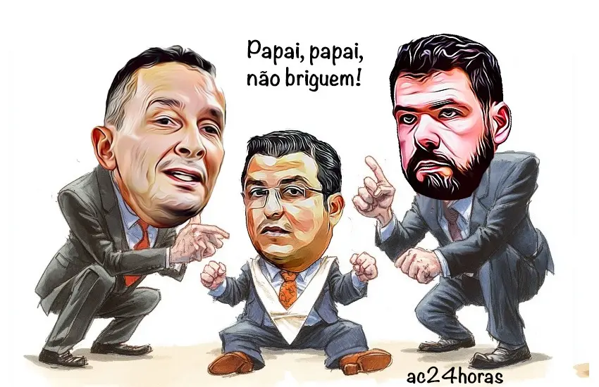 Não briguem, rapazes!