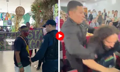 Protesto, confusão e pancadaria marcam último dia da GCF Task Force no Acre