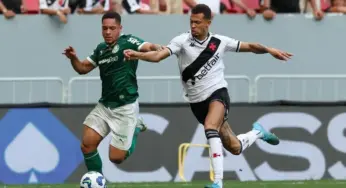 Vitor Roque desencanta, e Palmeiras vence Vasco pelo Brasileirão
