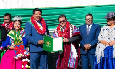 Gonzaga é homenageado por apoiar intercâmbio comercial entre Acre e Peru