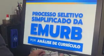 Com salário de até R$ 3,8 mil, inscrições no seletivo da Emurb encerram hoje (7)