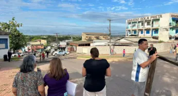 Moradores protestam contra possível instalação do Centro POP no bairro Castelo Branco