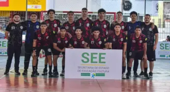 Escolas Clícia Gadelha e ABC brilham como campeãs de handebol nos Jogos Estudantis