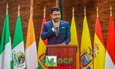 Gladson abre sessão sobre Nova Economia Florestal durante GCF