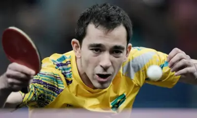 Calderano é vice-campeão mundial inédito no tênis de Mesa em campanha
