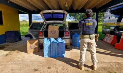 PRF apreende quase 4 mil maços de cigarros contrabandeados em Rio Branco