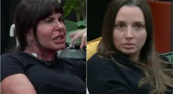 Gretchen toma as dores de Dhomini e acusa Carol no Power Couple: ‘Ela provoca’