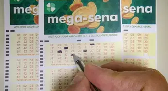 Mega-Sena acumula e prêmio sobe para R$ 60 milhões; veja dezenas sorteadas