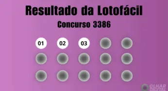 Lotofácil 3386: veja resultado de hoje, quinta-feira (8)