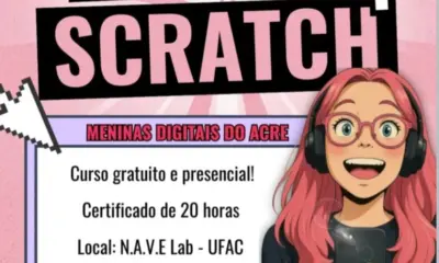 Ufac abre inscrições para curso de introdução à programação gratuito e exclusivo para meninas