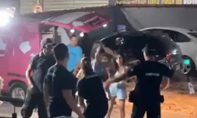 No Bar da AABB, brincadeira com cadeiras termina em expulsão e agressão