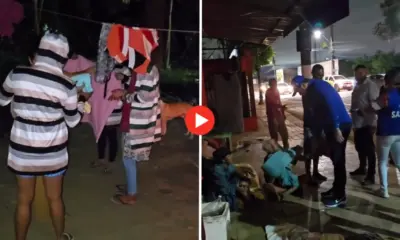 População em situação de rua recebe agasalhos e cobertores durante noite fria em Rio Branco