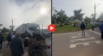 Moradores da Reserva Chico Mendes voltam a interditar BR-317 contra operação do ICMBio