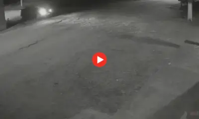 Vídeo flagra mulher abandonando recém-nascido na porta de prédio no Tocantins