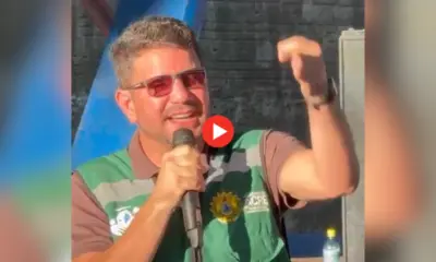 No Juruá, Gladson se irrita com cerimonial e “puxa orelha” de equipe em público