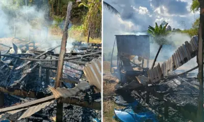 Mulher que teve casa incendiada comprou imóvel há 5 meses; vítima pede ajuda