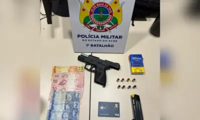 Homem é preso por furtar arma de fogo e traficar drogas no Preventório