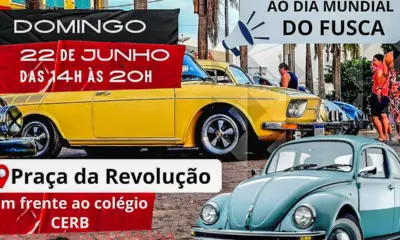 Dia Mundial do Fusca: Rio Branco celebra o ícone automobilístico com exposição na Praça da Revolução